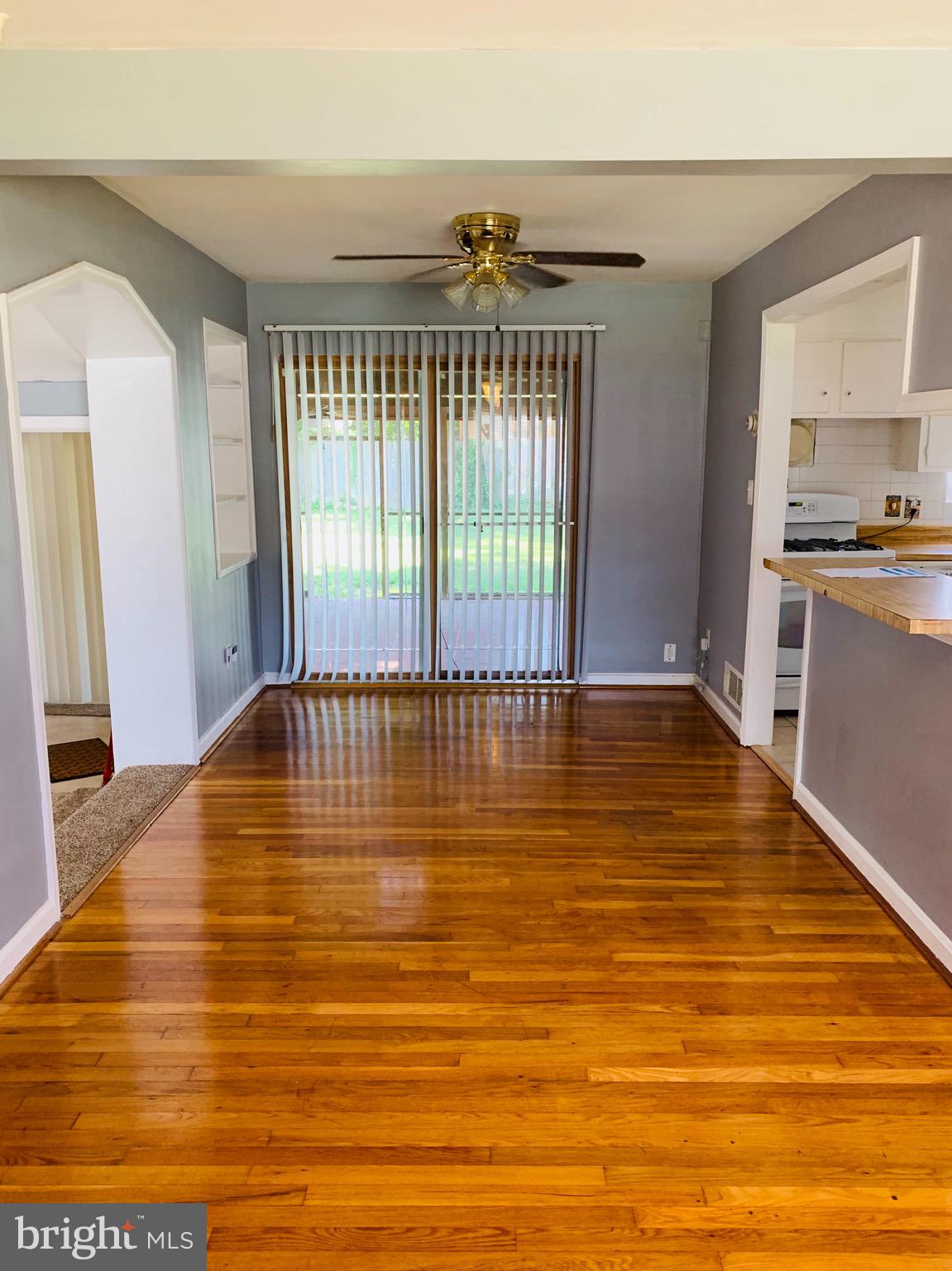 5902 Flanders Street Springfield, VA 22150 - Photo 6 of 45 Dining Room leads to backyard screened in porch.