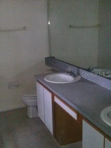 a view of backyard with green space