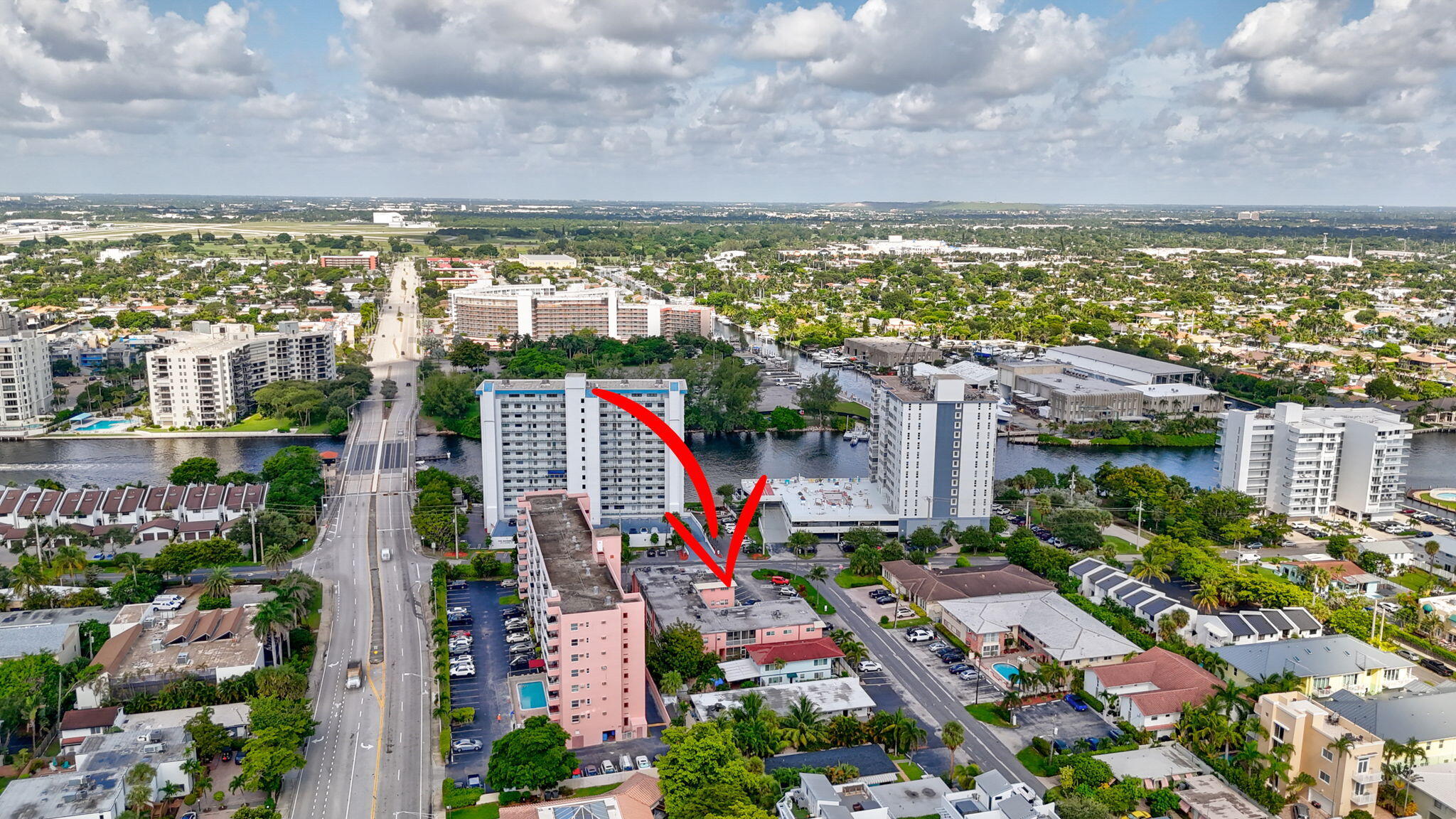1450 North Riverside Drive, Unit 103 Pompano Beach, FL 33062 - Photo 33 of 34 a view of a city
