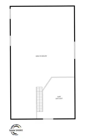 a picture of a room with a floor plan