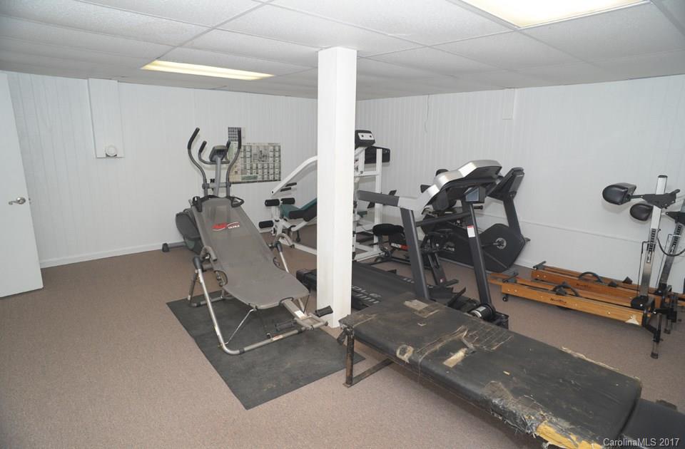 7135 Pop Basinger Road Salisbury, NC 28146 - Photo 22 of 23 a view of a room with gym equipment