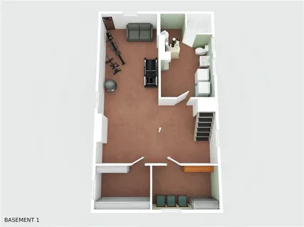 a picture of a wall with a white wall and a painting