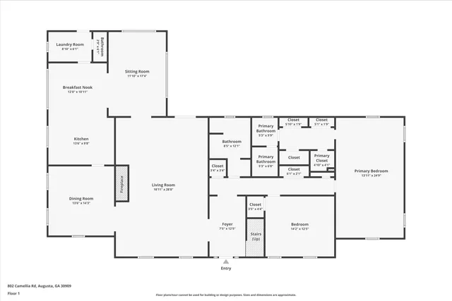 $749,900 | 802 Camellia Road, Augusta, GA 30909