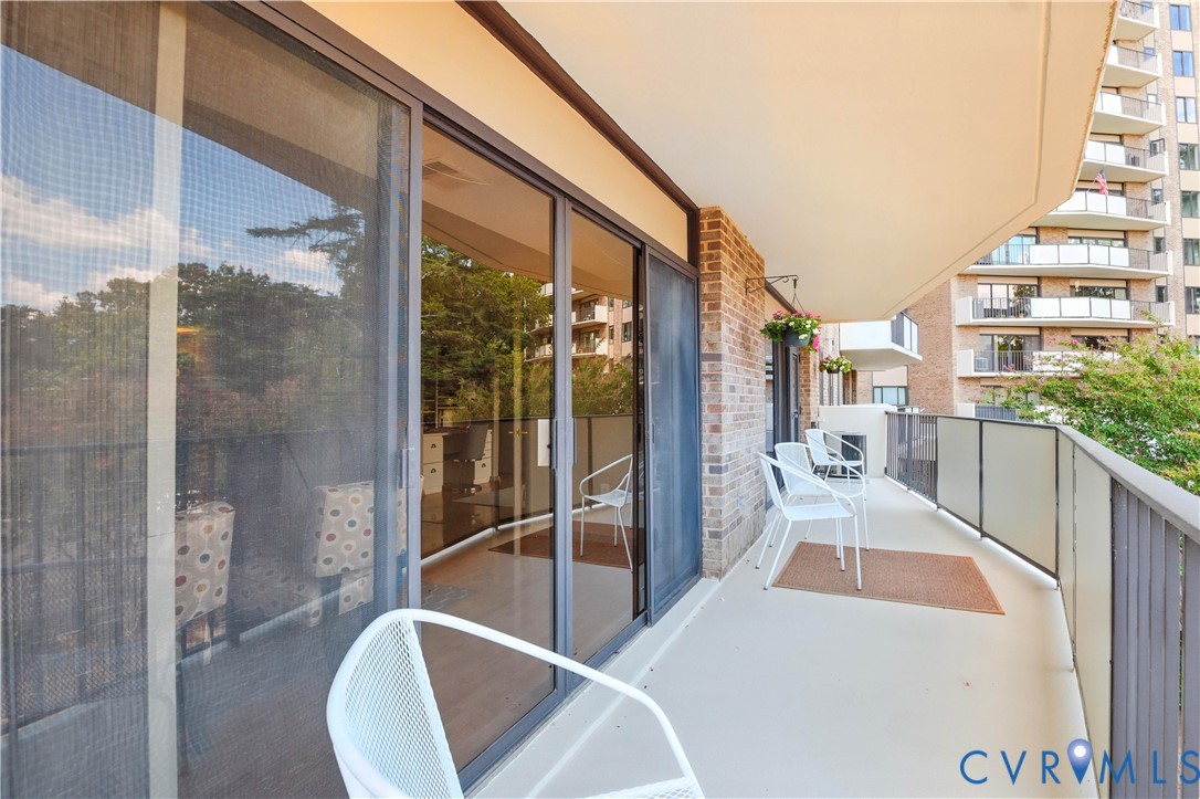 2956 Hathaway Road, Unit U102 Richmond, VA 23225 - Photo 26 of 37 View of balcony