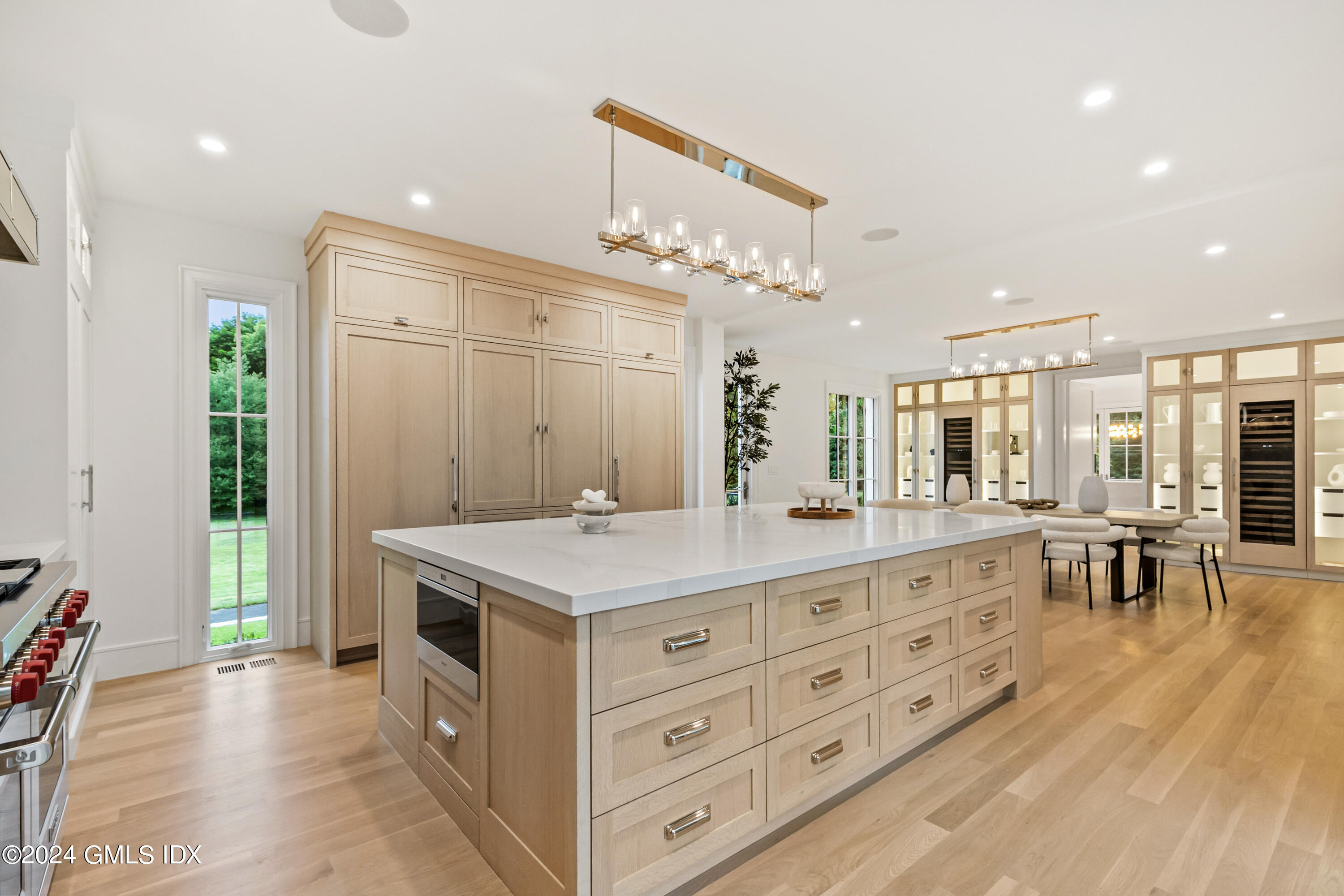 248 Round Hill Road Greenwich, CT 06831 - Photo 11 of 49 a spacious bathroom with a double vanity sink and a mirror