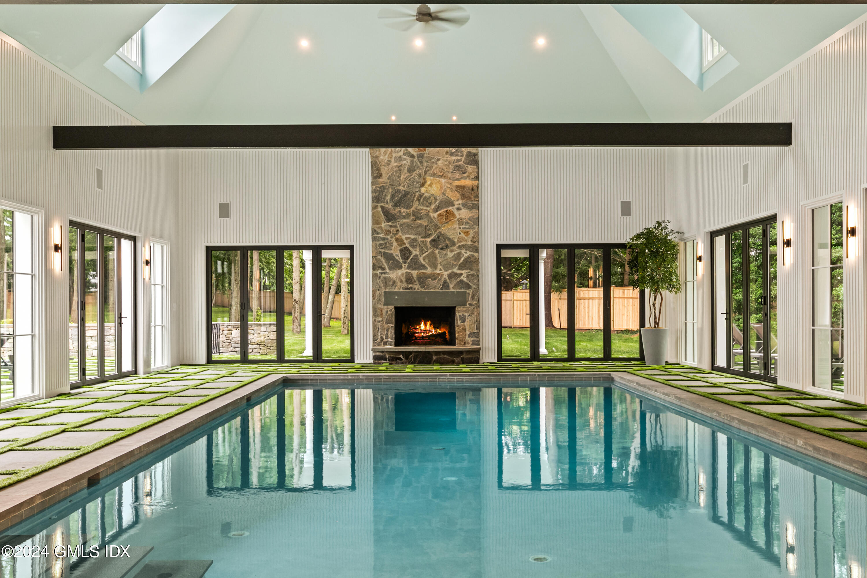 248 Round Hill Road Greenwich, CT 06831 - Photo 34 of 49 a view of an entryway with a balcony
