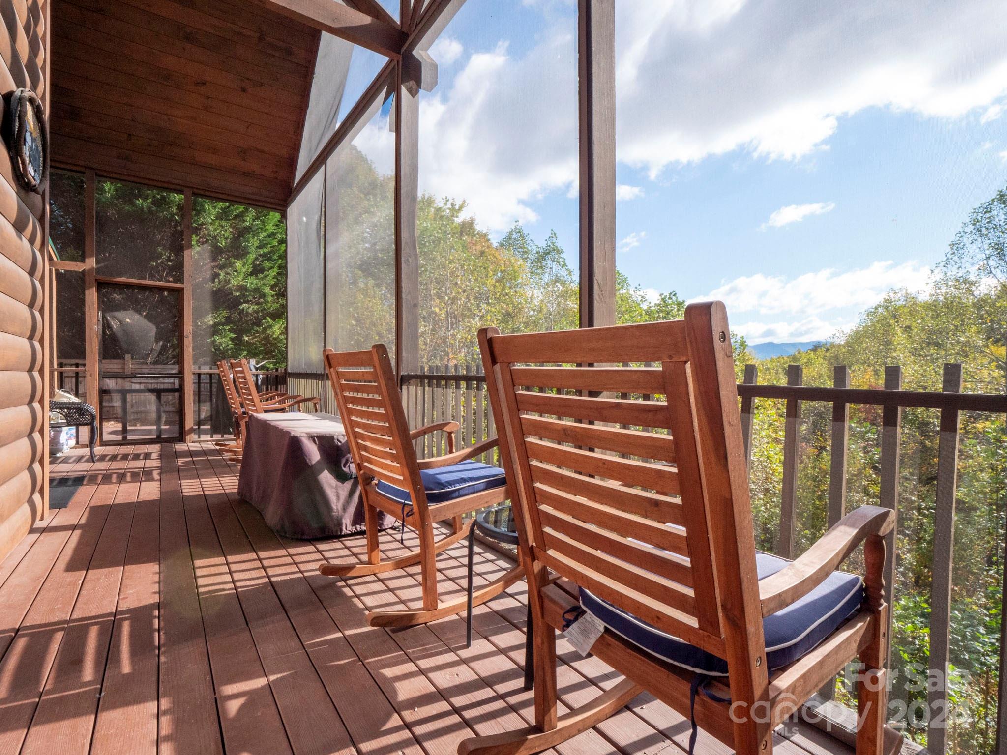 195 Grandview Mesa Road Whittier, NC 28789 - Photo 3 of 37 a view of outdoor space with seating