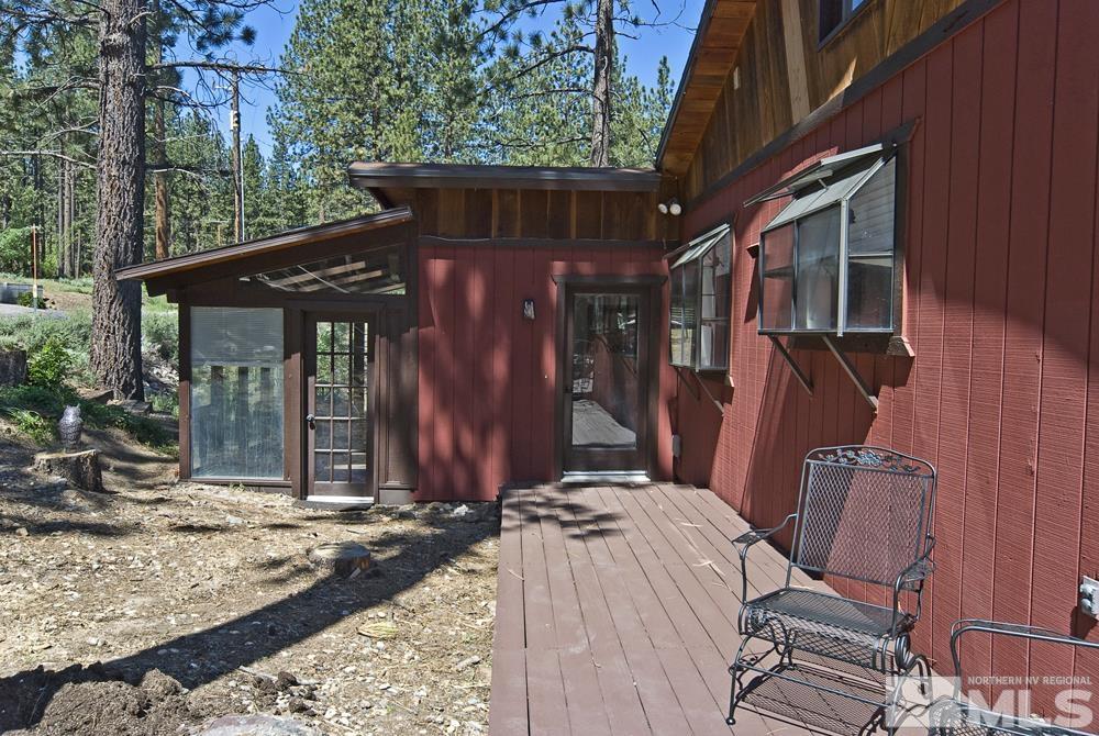 190 Pinon Road Markleeville, CA 96120 - Photo 4 of 31 a view of a house with backyard and porch