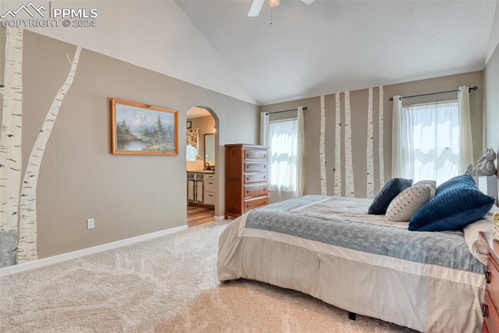 7863 Buschborn Road Peyton, CO 80831 - Photo 18 of 50 a bedroom with a bed and a window