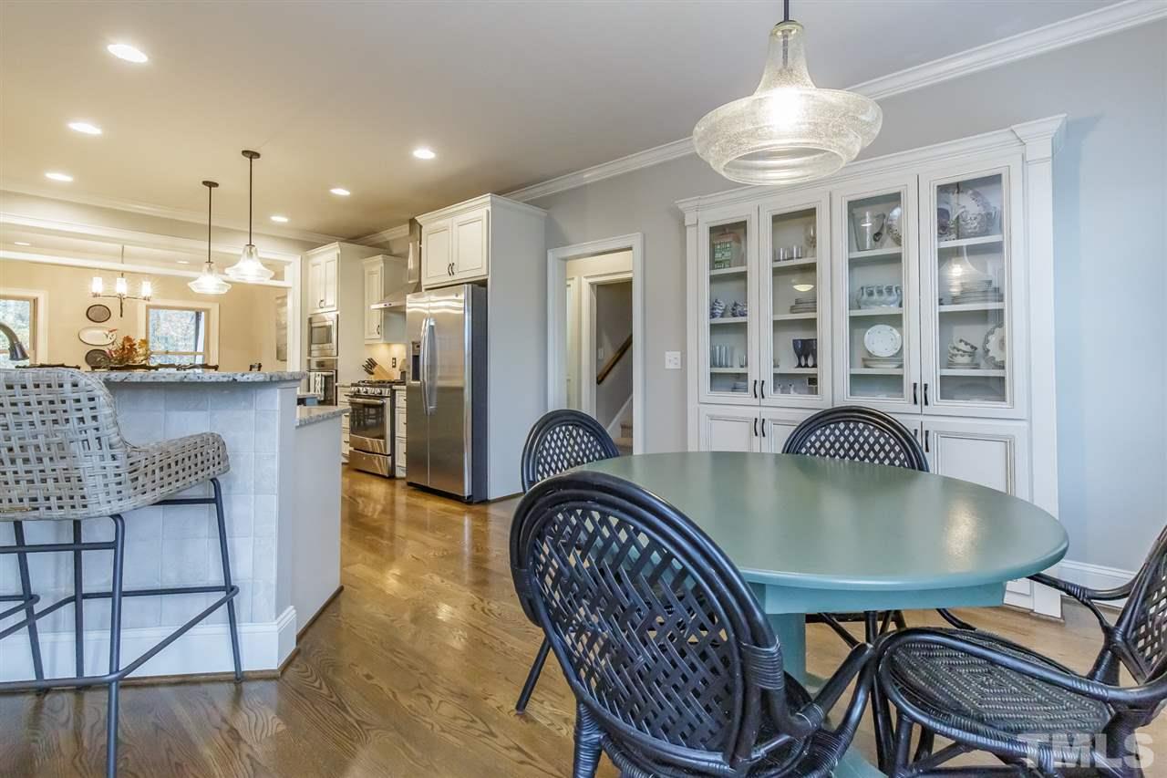 2514 Rogers Road Graham, NC 27253 - Photo 12 of 30 Built-in china cabinet located in breakfast area