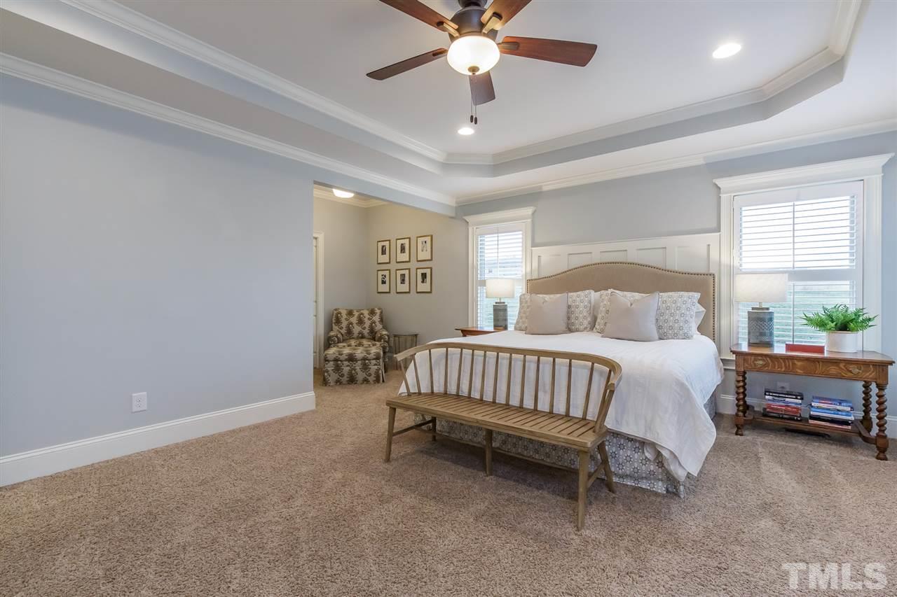 2514 Rogers Road Graham, NC 27253 - Photo 13 of 30 Trey ceiling, sitting area and bright windows in master bedroom