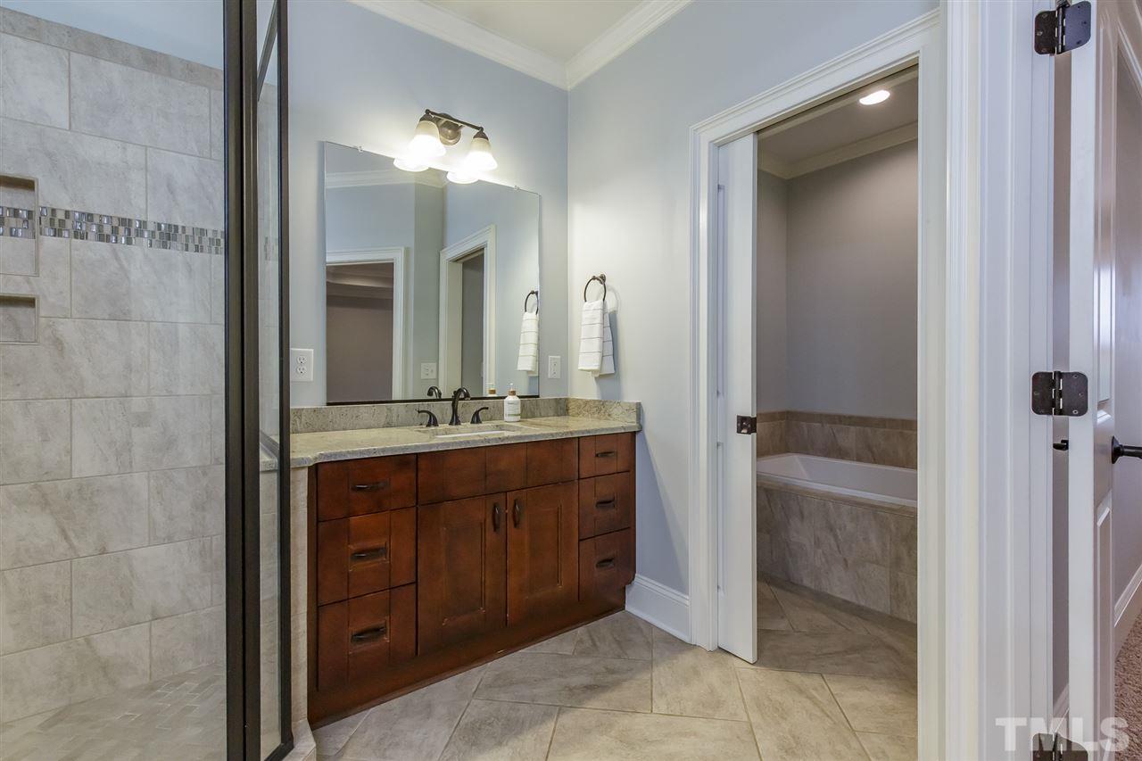 2514 Rogers Road Graham, NC 27253 - Photo 16 of 30 Huge tile surround walk-in shower and separate water closet with garden tub