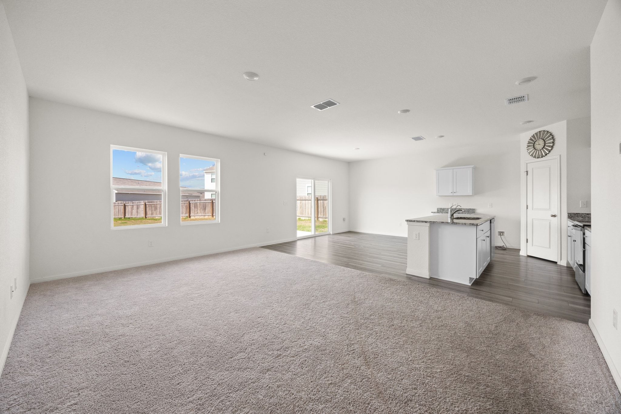 410 Magnum Force Drive Jarrell, TX 76537 - Photo 10 of 32 a view of empty room with windows