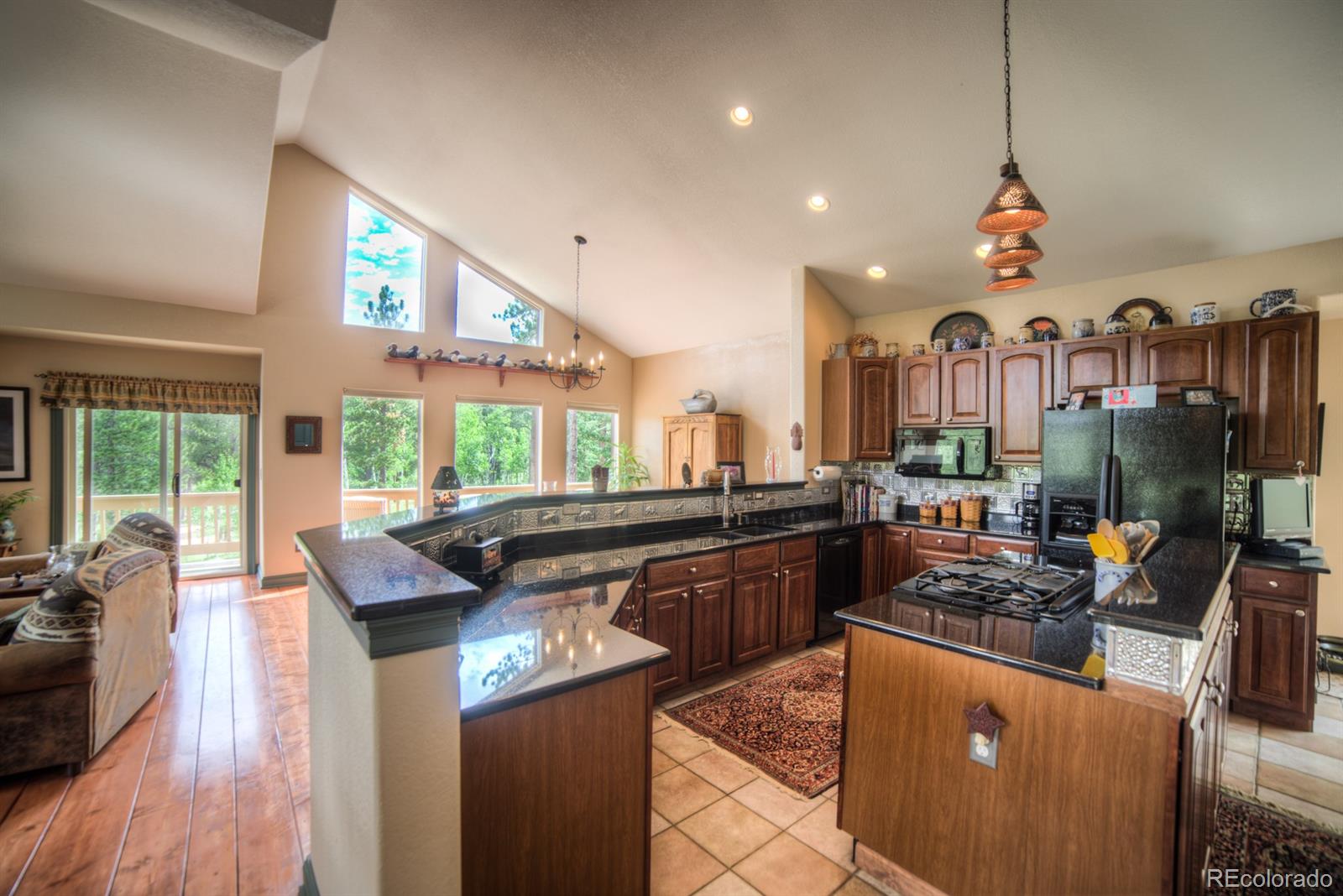 264 Hangmans Road Bailey, CO 80421 - Photo 8 of 33 a kitchen with lots of counter top space