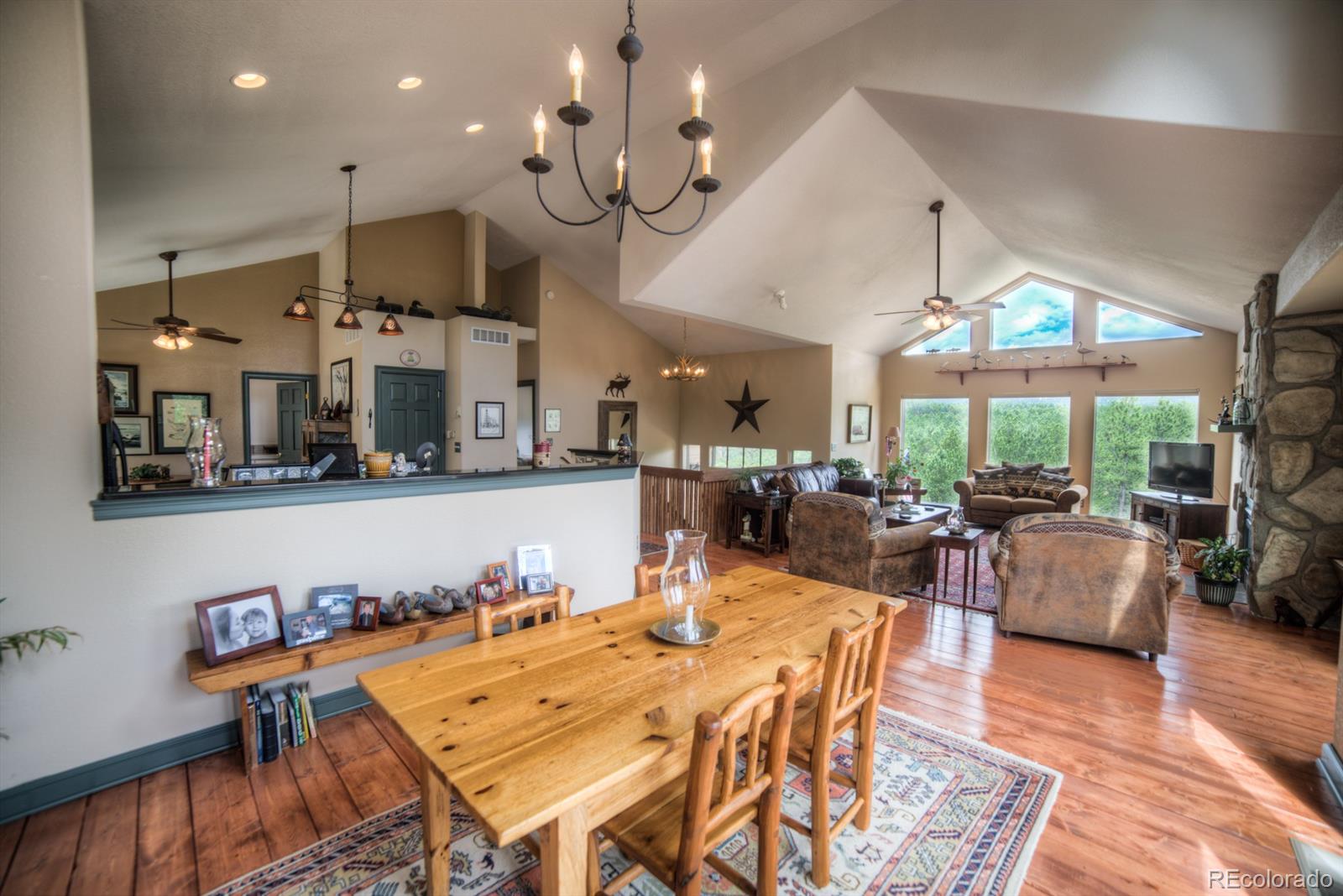 264 Hangmans Road Bailey, CO 80421 - Photo 10 of 33 a view of a dining area with furniture