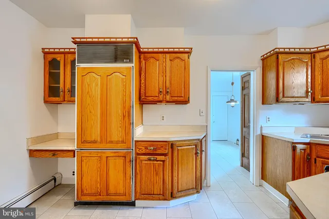 a view of empty room