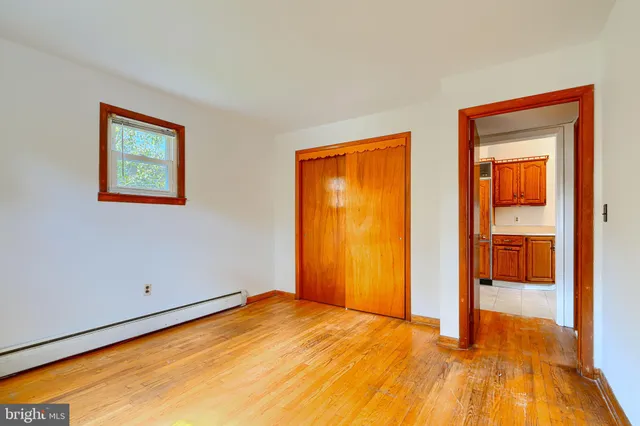 a view of front door with hallway
