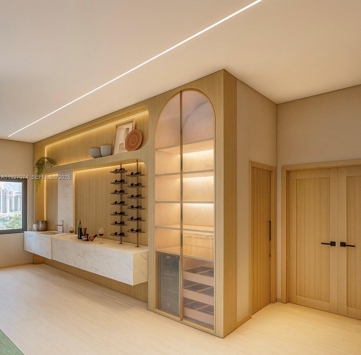 2610 Northeast 48th Street Lighthouse Point, FL 33064 - Photo 8 of 12 a view of a hallway with windows