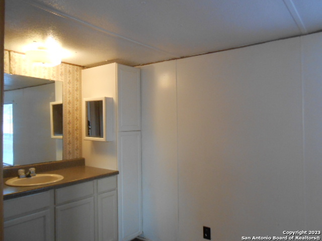 5420 Uecker Road San Antonio, TX 78220 - Photo 23 of 23 a bathroom with a sink and mirror