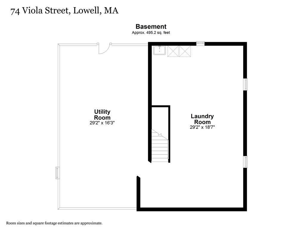 74 Viola Street Lowell, MA 01851 - Photo 35 of 35 a picture of a wall with a white wall and a picture