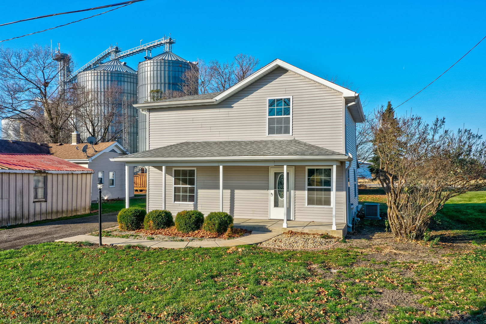 3823 East 2282nd Road Serena, IL 60549 - Photo 3 of 23 a front view of a house with a yard