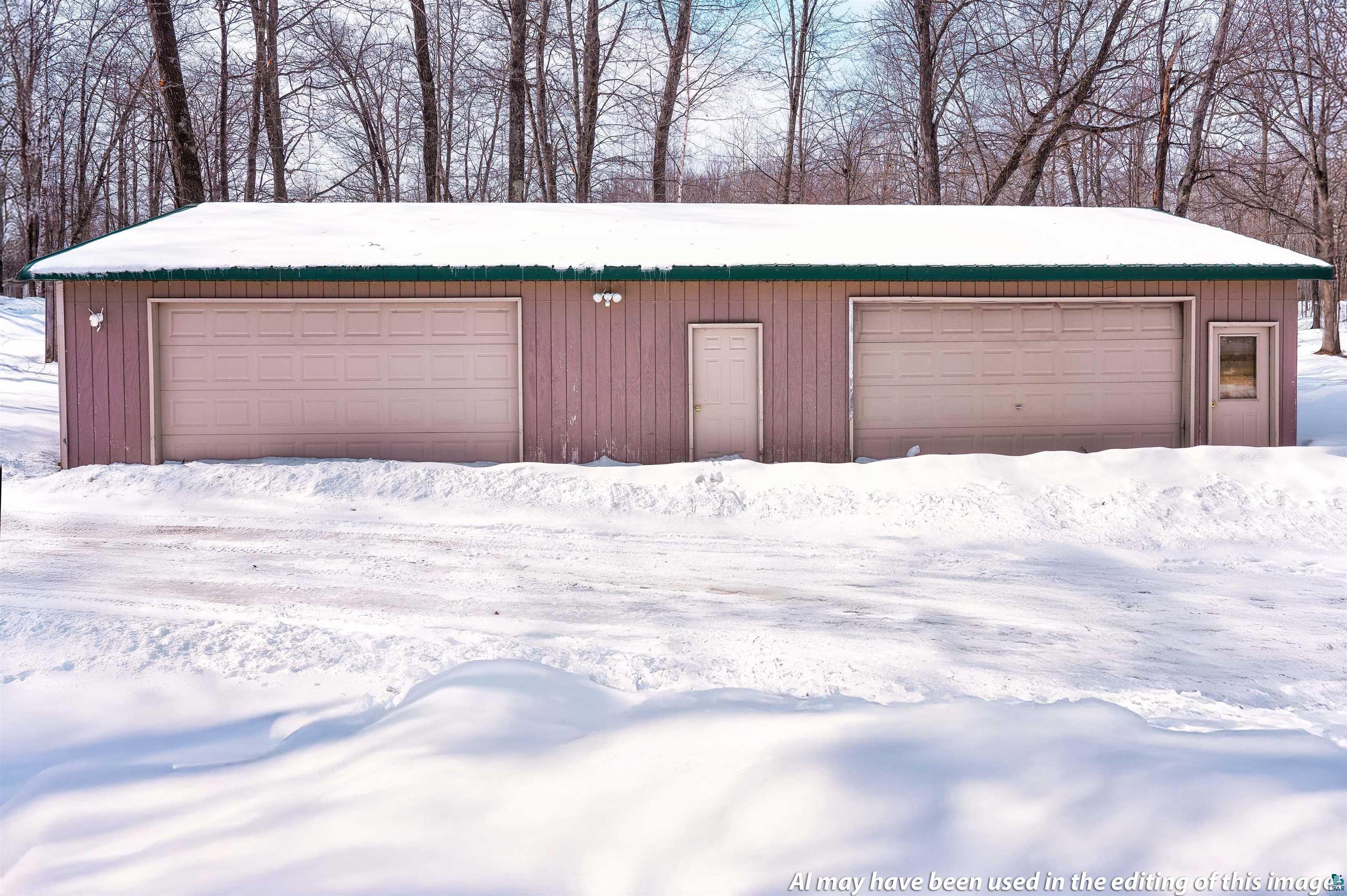 6030 Lake Ahmeek Road Hughes, WI 54847 - Photo 13 of 24 Detached garage