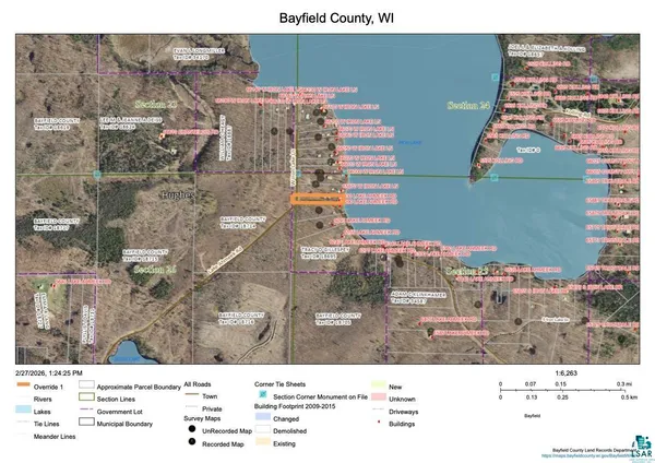 $319,900 | 6030 Lake Ahmeek Road, Hughes, WI 54847