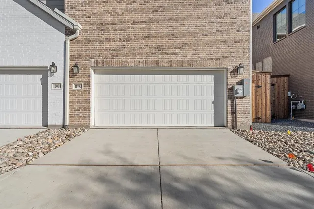 a view of front door