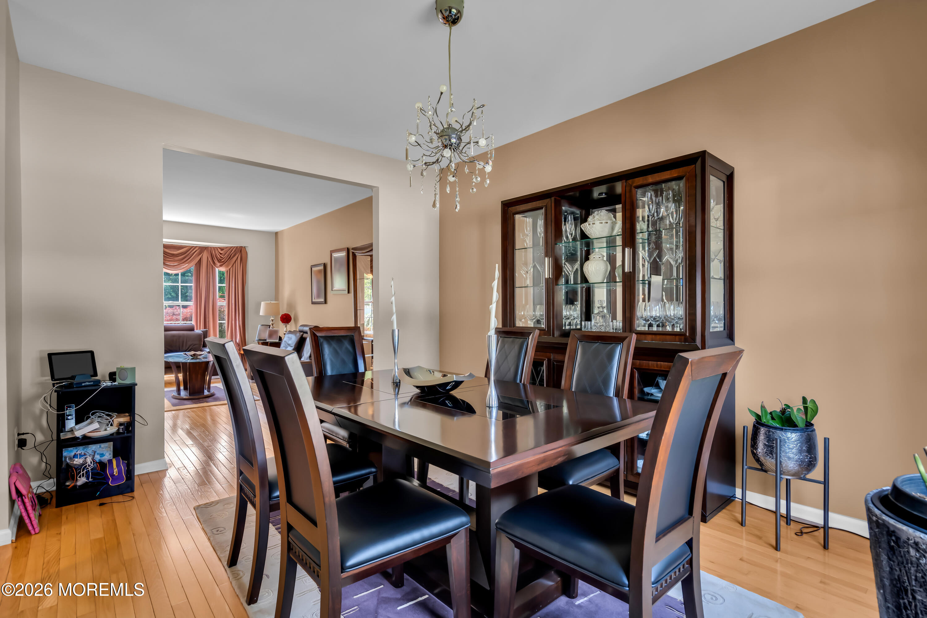 10 Beacon Place Old Bridge, NJ 08857 - Photo 28 of 72 a view of a dining room with furniture window and wooden floor