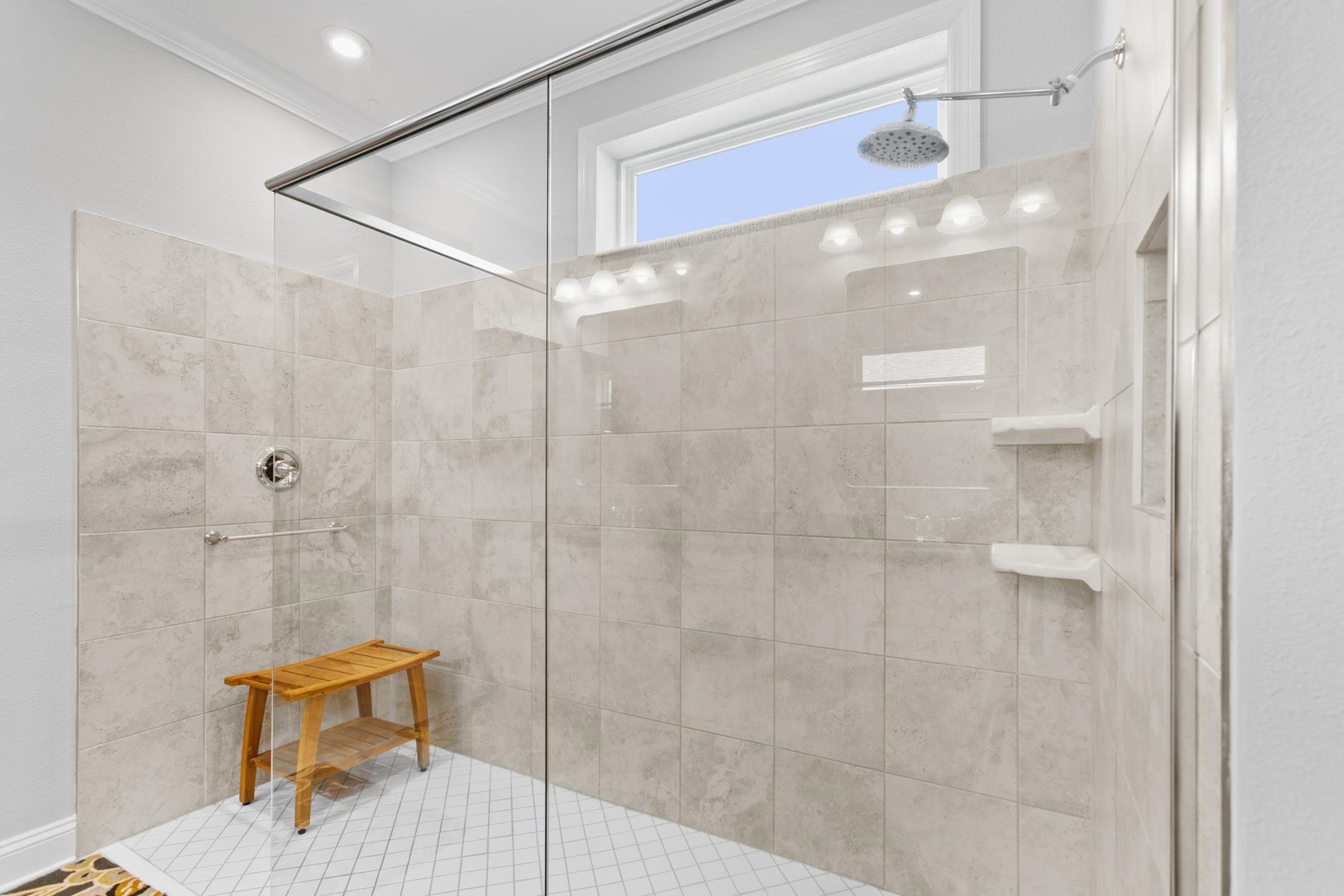 106 Key Grass Court St. Johns, FL 32259 - Photo 19 of 98 a bathroom with a shower and a sink