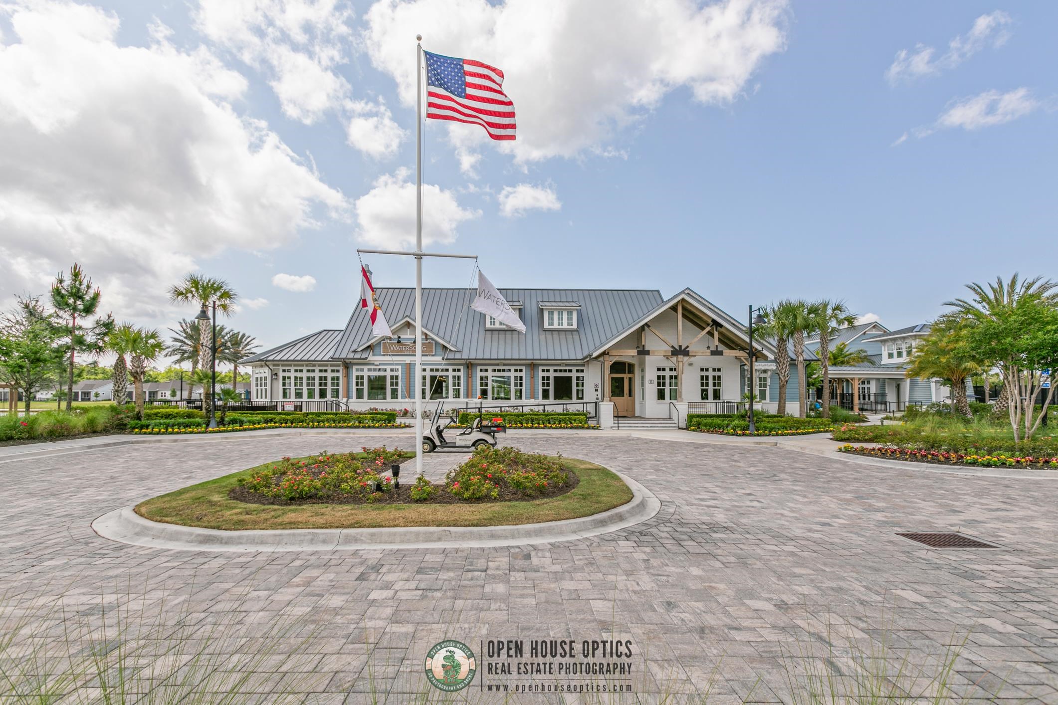 106 Key Grass Court St. Johns, FL 32259 - Photo 60 of 98 a front view of a house with a garden and plants