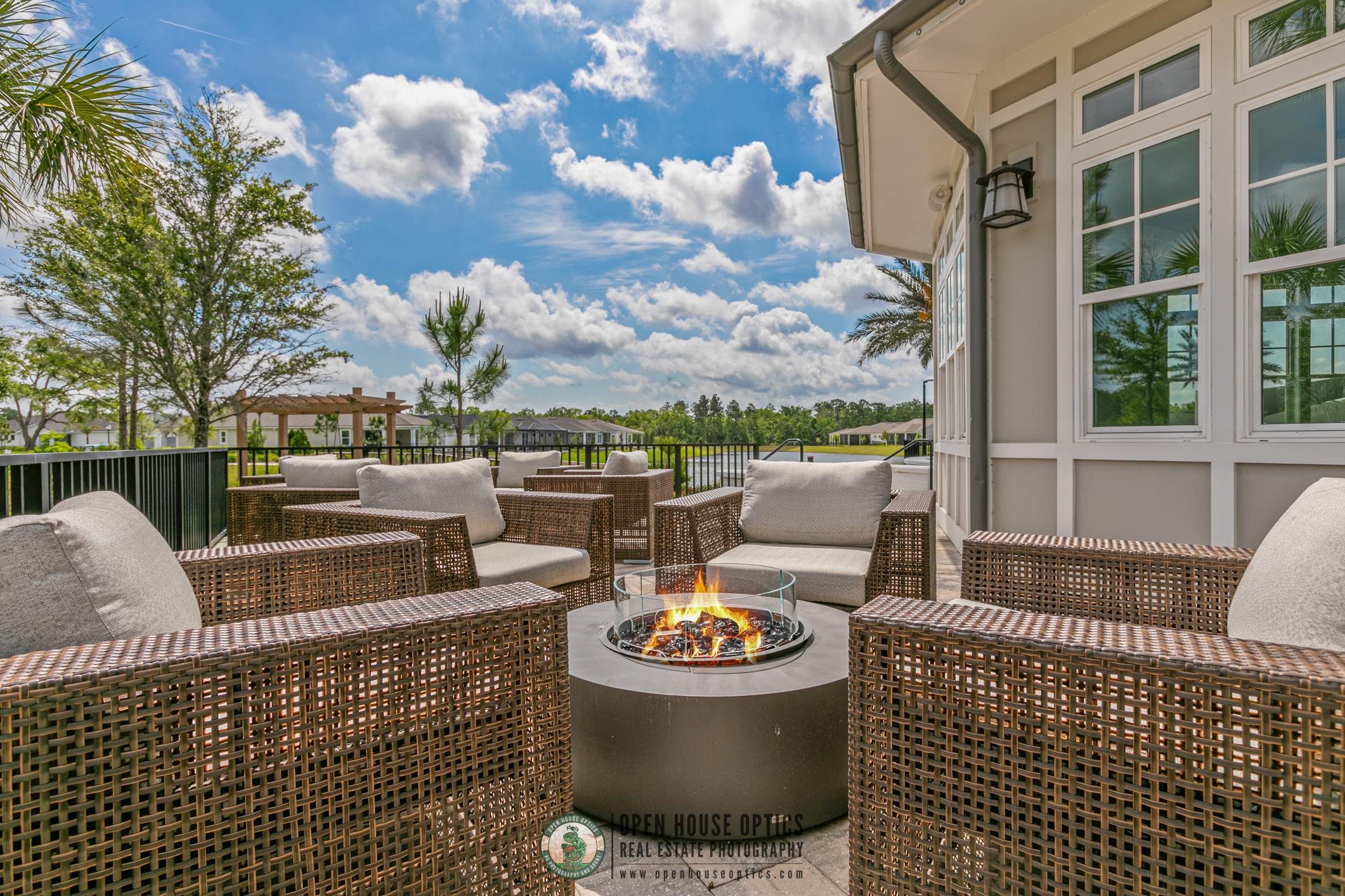 106 Key Grass Court St. Johns, FL 32259 - Photo 67 of 98 a view of a roof deck with couches and wooden floor