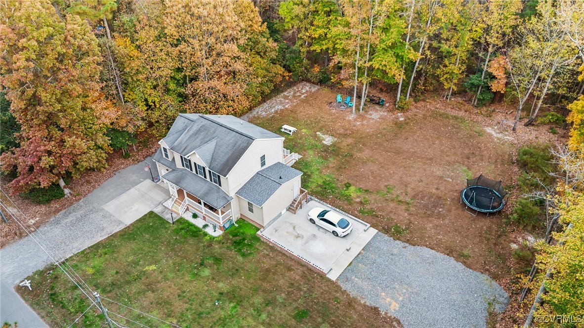 1121 Coachpoint Road Hartfield, VA 23071 - Photo 34 of 46 Bird's eye view