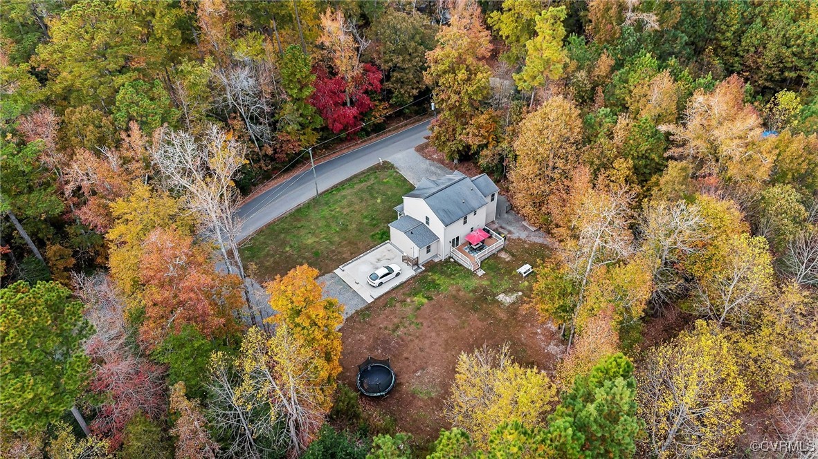1121 Coachpoint Road Hartfield, VA 23071 - Photo 35 of 46 Aerial view