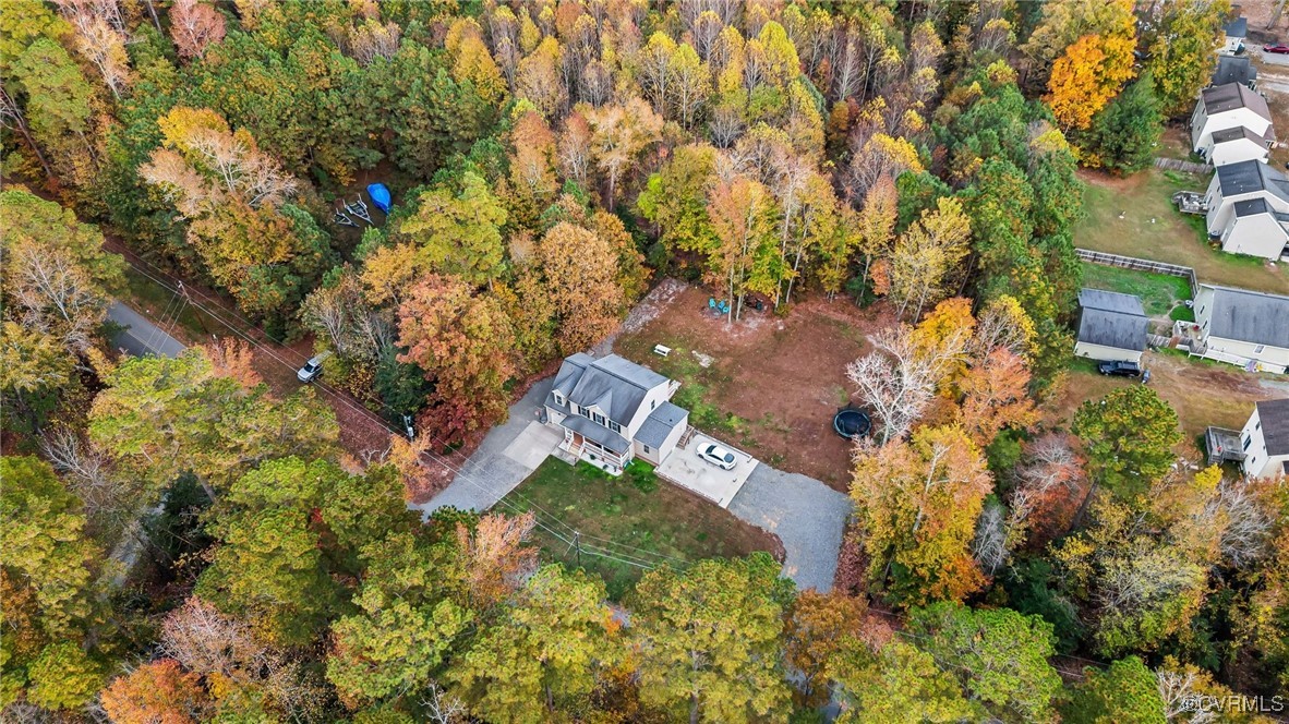 1121 Coachpoint Road Hartfield, VA 23071 - Photo 43 of 46 Drone / aerial view