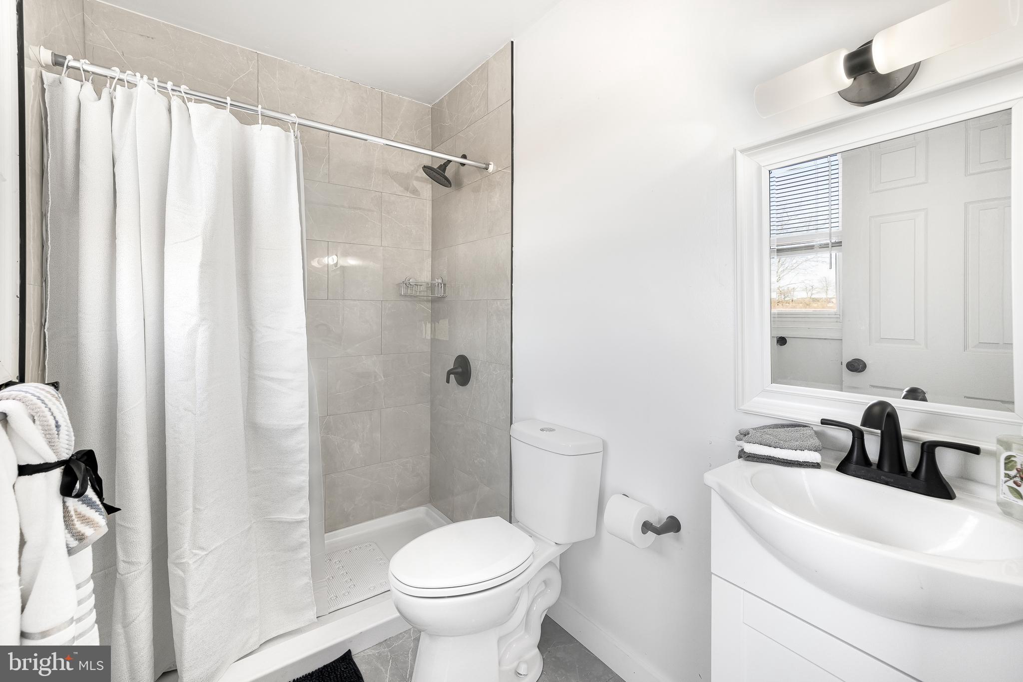 22041 Neal Road Lincoln, DE 19960 - Photo 24 of 28 a bathroom with a sink a toilet and shower