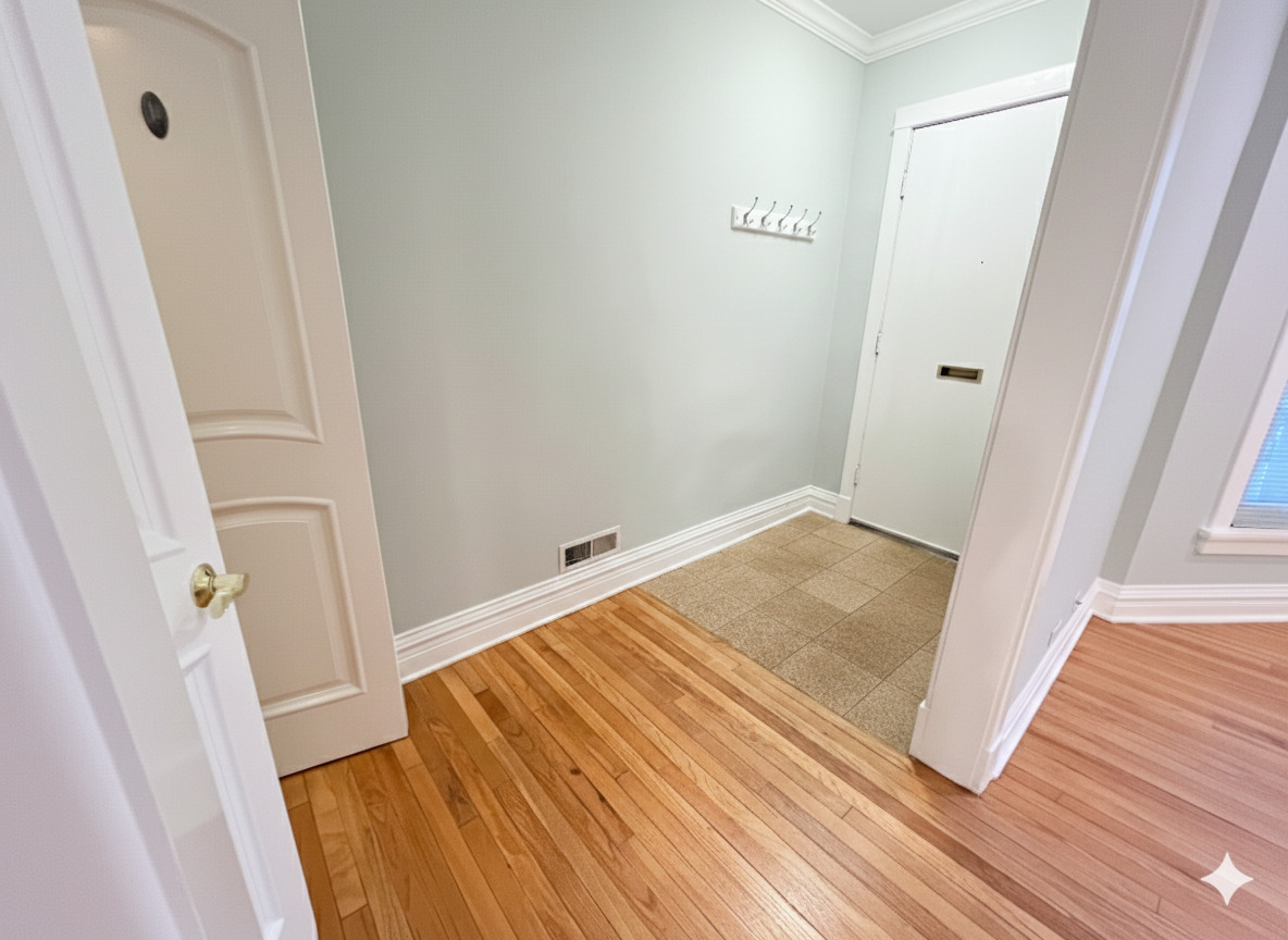 2022 Colfax Street, Unit 1 Evanston, IL 60201 - Photo 9 of 16 a view of wooden floor