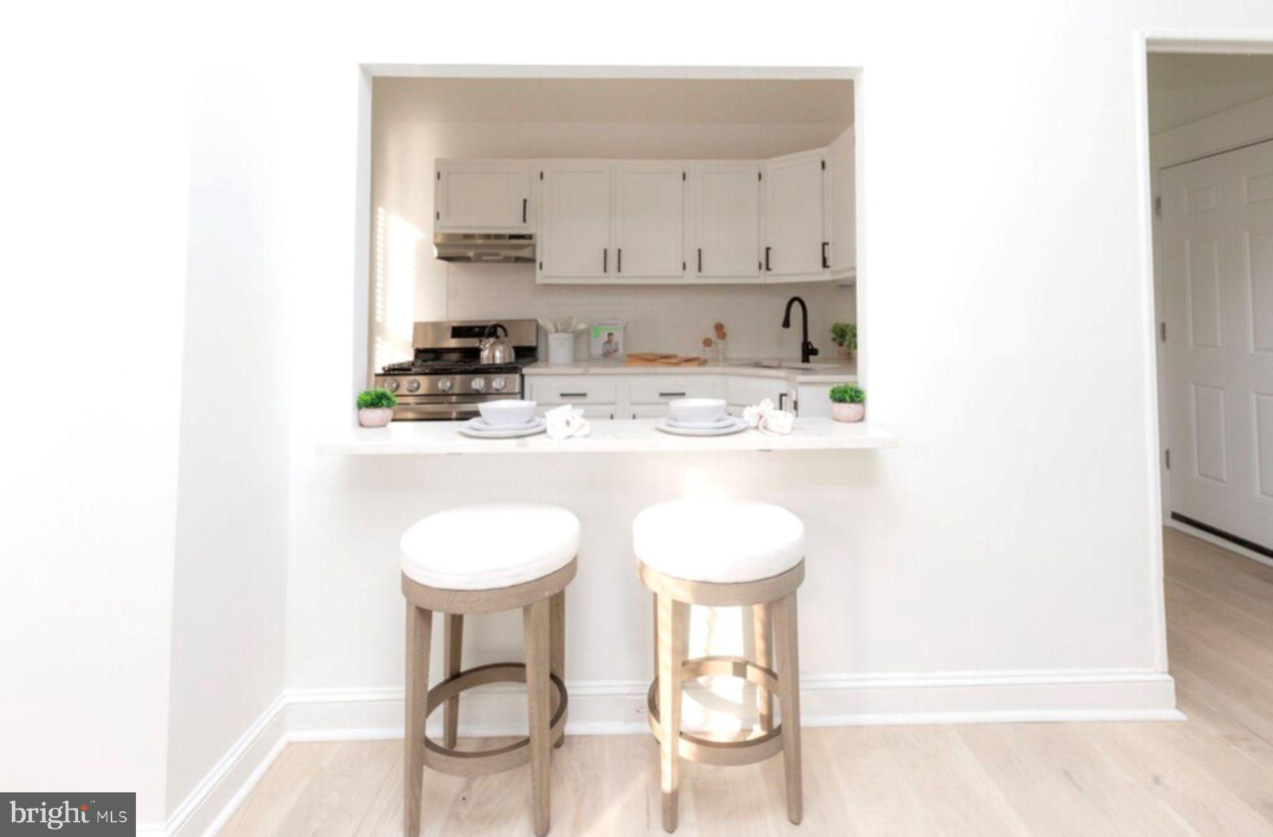 838 Park Avenue, Unit 2B Baltimore, MD 21201 - Photo 3 of 6 Breakfast Bar - Model Home