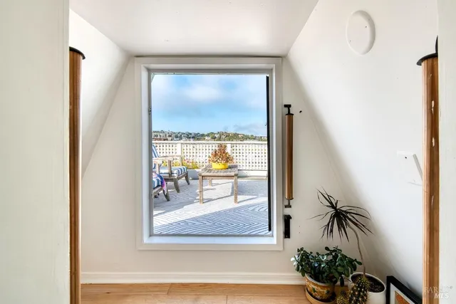 a view of a living room