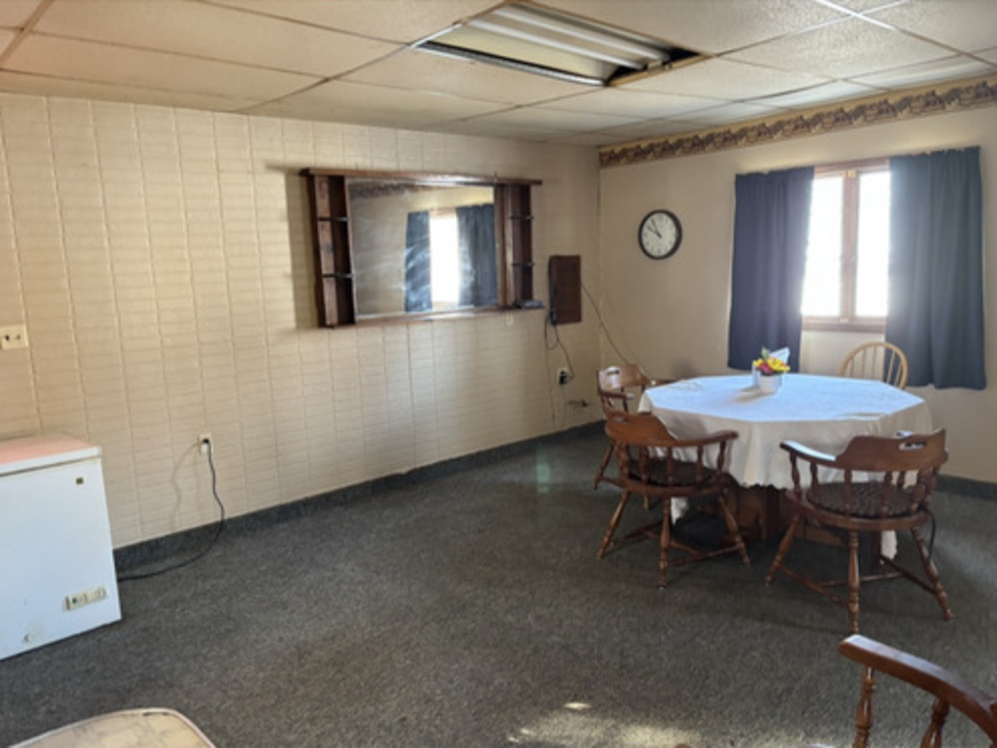 201 South Carson Street Long Point, IL 61333 - Photo 11 of 20 a dining room with a wooden table and chairs