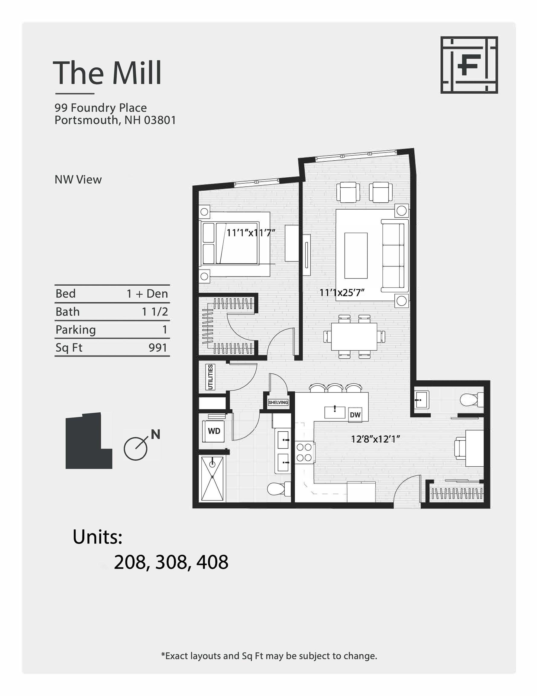 99 Foundry Place, Unit 408 Portsmouth, NH 03801 - Photo 42 of 43