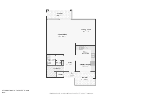 $529,000 | 2727 South Sierra Madre, Unit 5, Palm Springs, CA 92264
