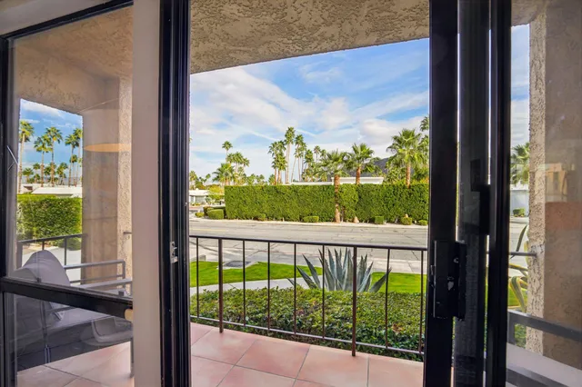 a view of a from a window