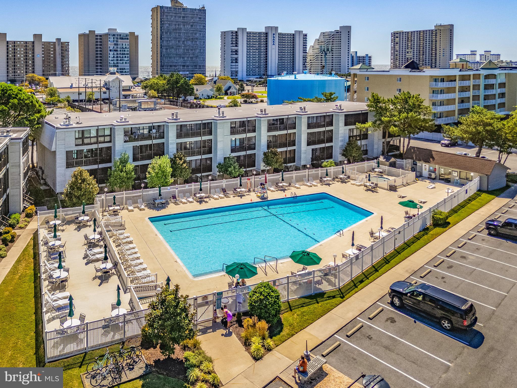119 Old Landing Road, Unit 302B Ocean City, MD 21842 - Photo 9 of 46 a view of a city with tall buildings