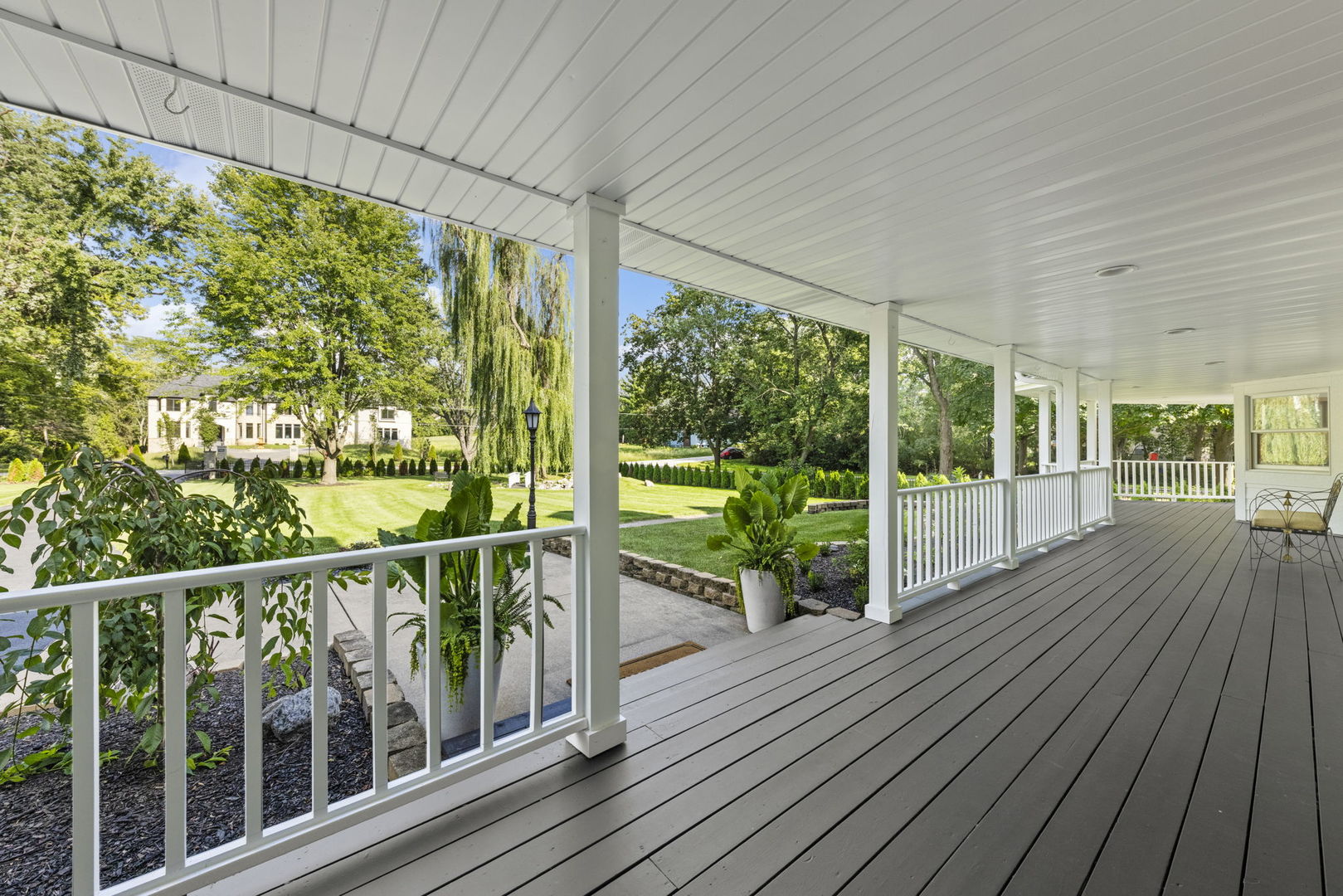 8S452 Bell Drive Naperville, IL 60565 - Photo 54 of 64 a view of a balcony with wooden floor