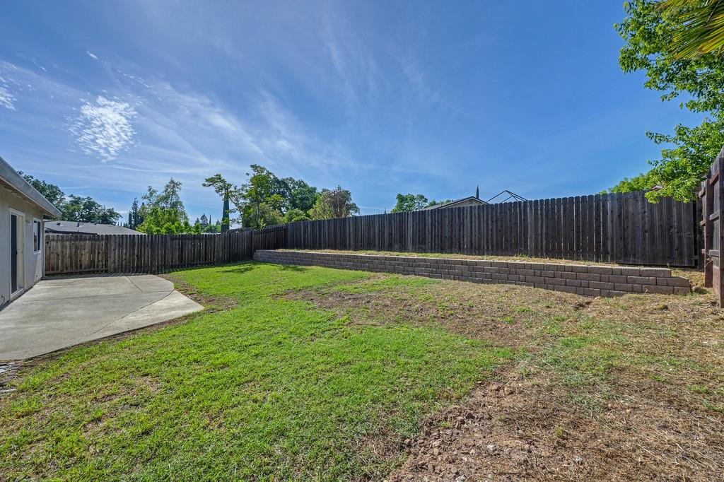 8037 Ruthwood Way Orangevale, CA 95662 - Photo 8 of 37 a view of backyard with green space