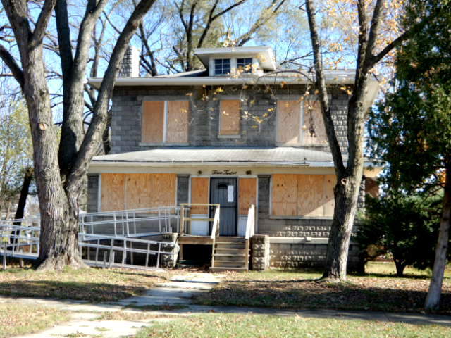 front view of house with a yard
