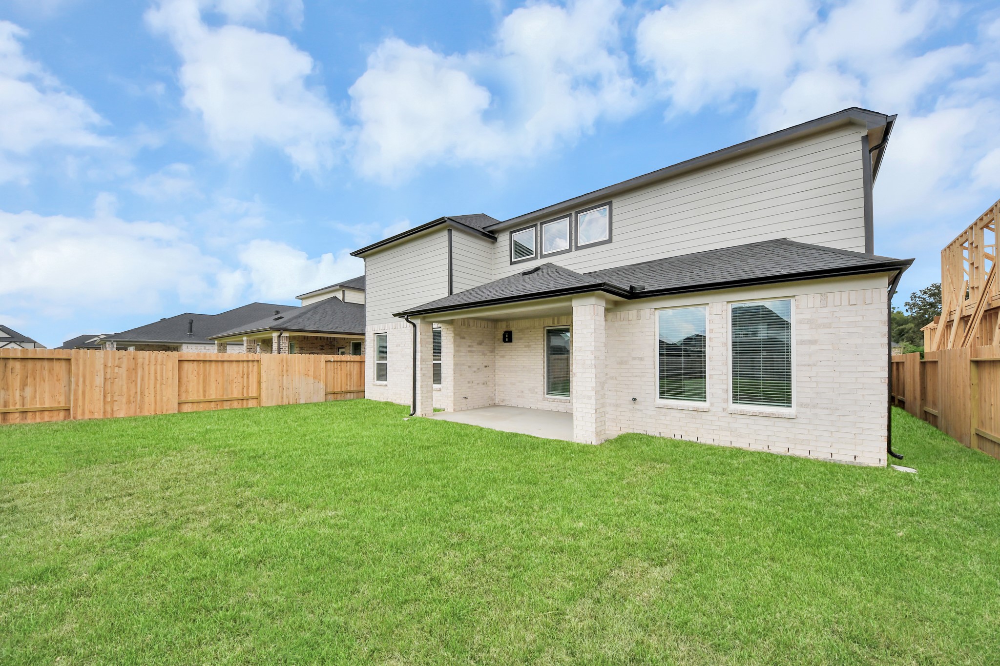3106 Native Spg Drive Spring, TX 77373 - Photo 44 of 47 Come and see this spacious backyard with its beautiful covered patio. There is plenty of room for the kids to play and adults to relax. Perfect for your outdoor living space, patio furniture, bbq pit, and so much more. The possibilities are endless!