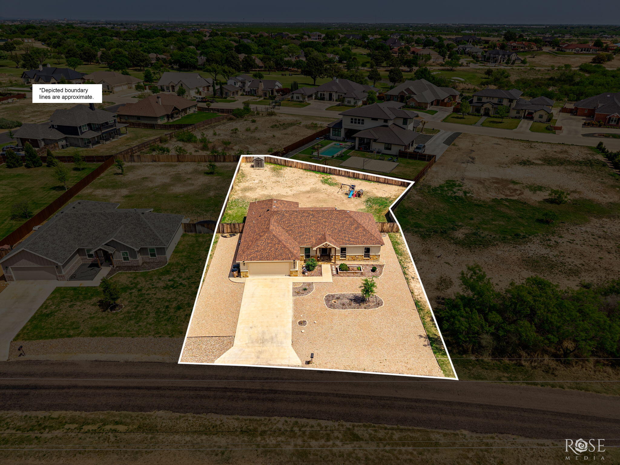 1938 Beaty Road San Angelo, TX 76904 - Photo 43 of 45 Front Aeriel View