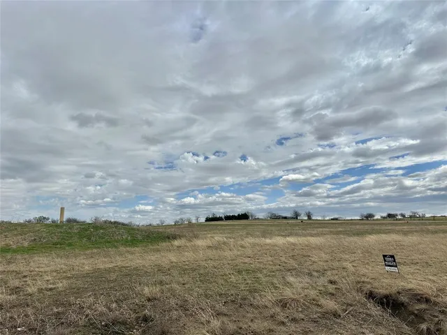 a view of a lake from a yard